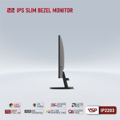 Màn hình VSP IP2203 21.5 inch 75hz